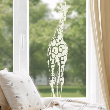 Window sticker - No.TA1 Giraffe
