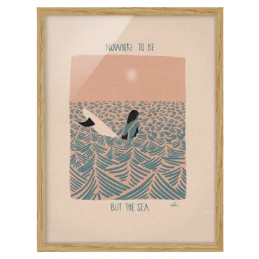 Framed prints - Nowhere to be but the Sea