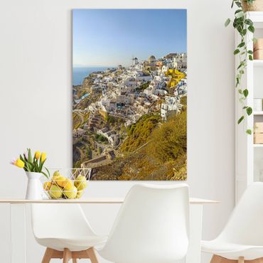 Canvas print - Oia On Santorini