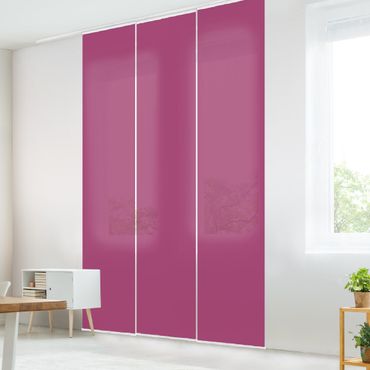 Sliding panel curtain - Orchid