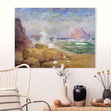 Canvas print - Ocean Ath the Bay Painting