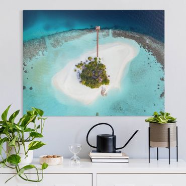 Print on canvas - Ocean Paradise Maldives