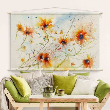 Tapestry - Painted Flowers