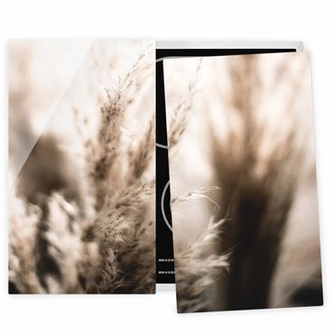 Stove top covers - Pampas Grass In The Shadow