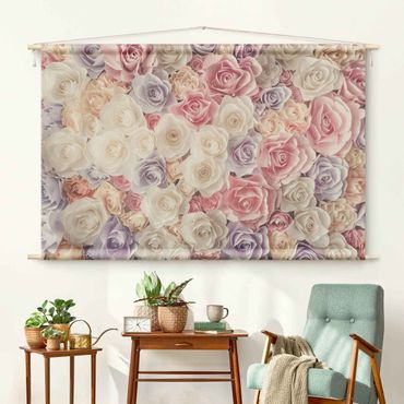 Tapestry - Pastel Paper Art Roses