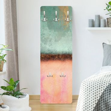 Coat rack modern - Pastel Summer With Gold