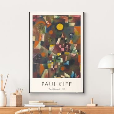 Interchangeable print - Paul Klee - The Full Moon - Museum Edition