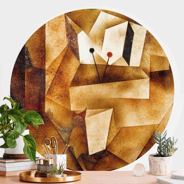 Self-adhesive round wallpaper - Paul Klee - Timpani Organ