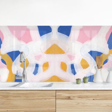 Kitchen wall cladding - Pink Lemonade