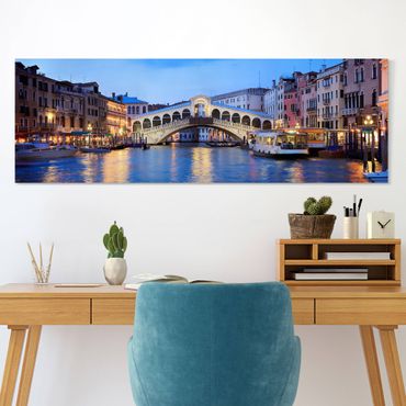 Print on canvas - Rialto Bridge In Venice