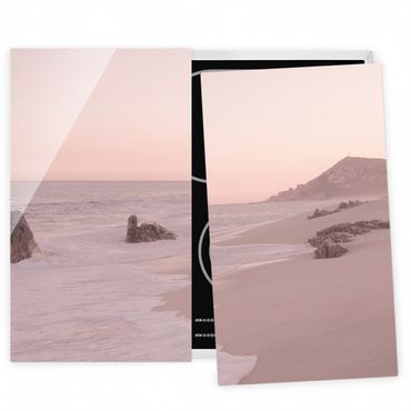 Stove top covers - Reddish Golden Beach