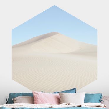 Self-adhesive hexagonal pattern wallpaper - Sand Hill