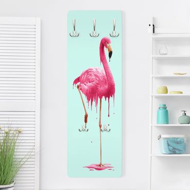 Coat rack - Melting Flamingo