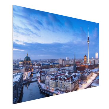 Print on forex - Snow In Berlin - Landscape format 3:2