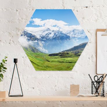 Forex hexagon - Swiss Alpine Panorama