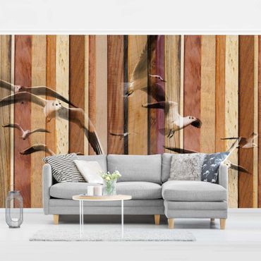 Wallpaper - Seagulls