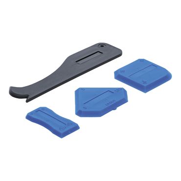 Silicone smoothing tool Set of 4 pieces