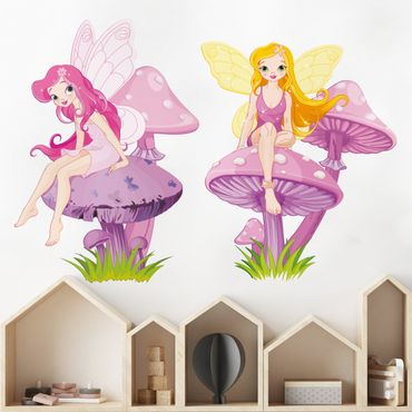 Wall sticker - Sitting fairy