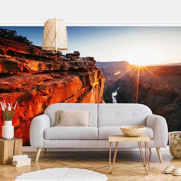 Wallpaper - Sun In Grand Canyon