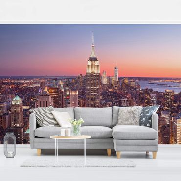 Wallpaper - Sunset Manhattan New York City