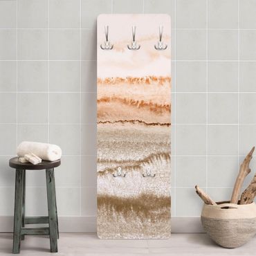 Coat rack modern - Play Of Colours Sound Of The Ocean In Sepia-Colours