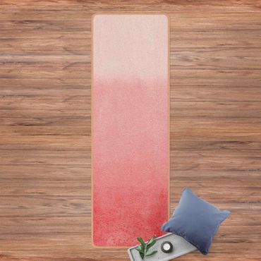 Yoga mat - Play Of Colours Fading Coral