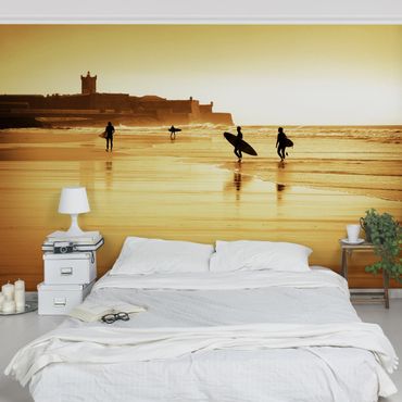 Wallpaper - Surfer Beach