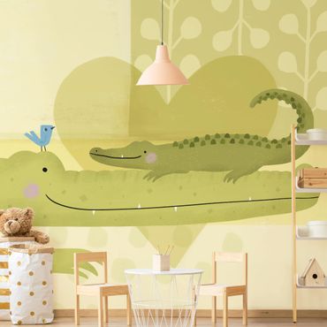 Wallpaper - Mum And I - Crocodiles