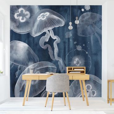 Wallpaper - Moon Jellyfish I