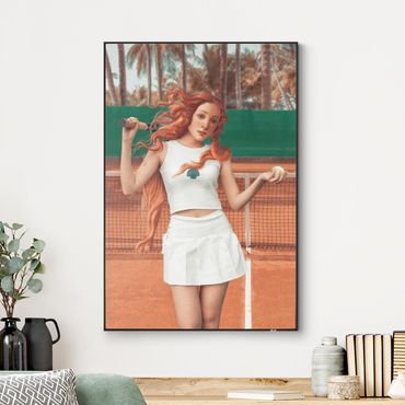 Interchangeable print - Tennis Venus