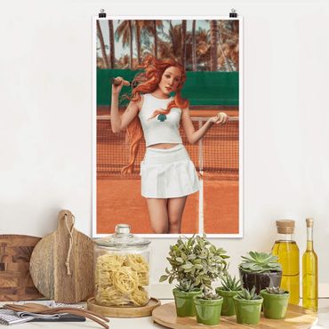 Poster art print - Tennis Venus - 2:3