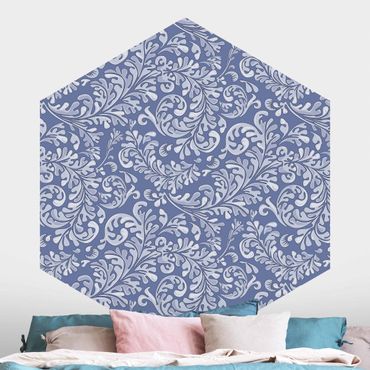 Self-adhesive hexagonal pattern wallpaper - The 7 Virtues - Prudence