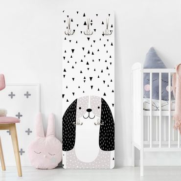 Coat rack kids - Zoo With Patterns - Dog
