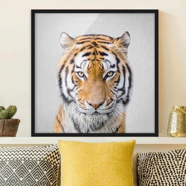 Framed poster - Tiger Tiago