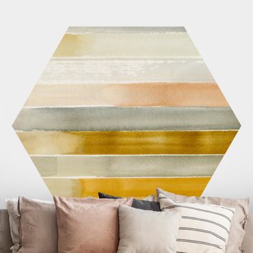 Self-adhesive hexagonal pattern wallpaper - Dream Limits