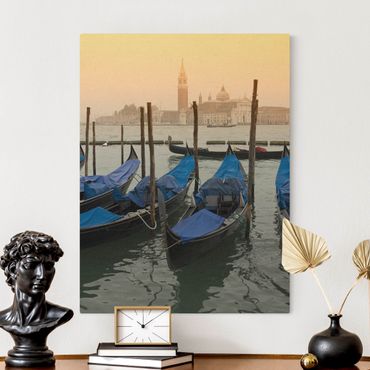 Natural canvas print - Venice Dreams - Portrait format 3:4