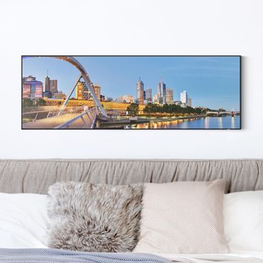 Interchangeable print - View Across The Yarra River