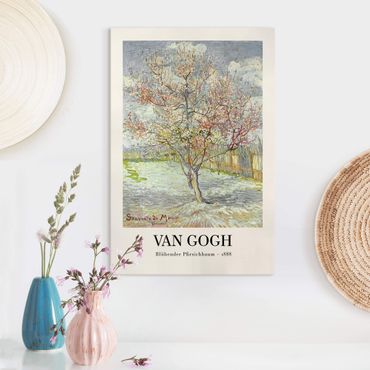 Print on canvas - Vincent van Gogh - Blossoming Peach Tree - Museum Edition - Portrait format 2x3