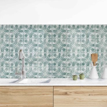 Kitchen wall cladding - Vintage Pattern Geometric Tiles