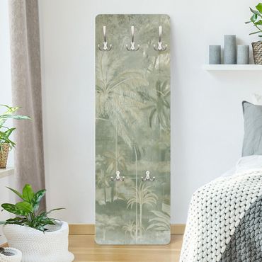 Coat rack modern - Vintage Palm Trees with Texture