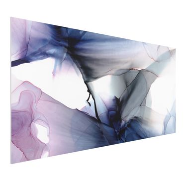 Print on forex - Fluid Purple - Landscape format 2:1
