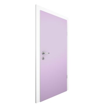 Door wallpaper - Colour Lavender