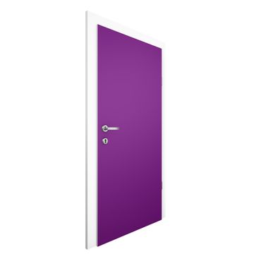 Door wallpaper - Colour Purple