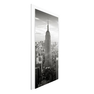 Door wallpaper - Manhattan Skyline