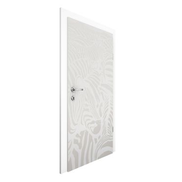 Door wallpaper - No.DS4 Crosswalk Light Grey