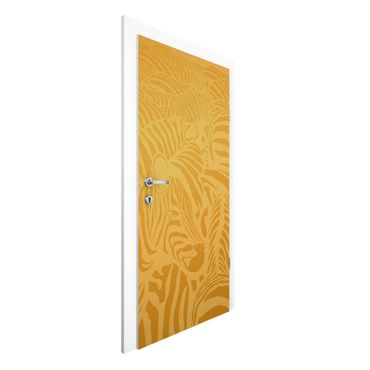 Door wallpaper - No.DS5 Crosswalk beige