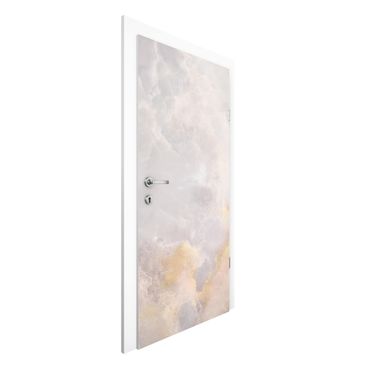Door wallpaper - Onyx Marble