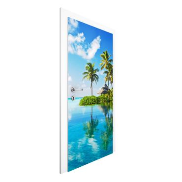 Door wallpaper - Tropical Paradise