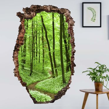 Wall sticker - Romantic Forest Track