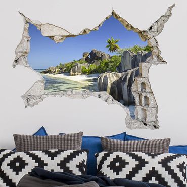 Wall sticker - Dream Beach Seychelles
